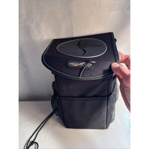 High Road Car Trash Can with Lid and Storage Pockets